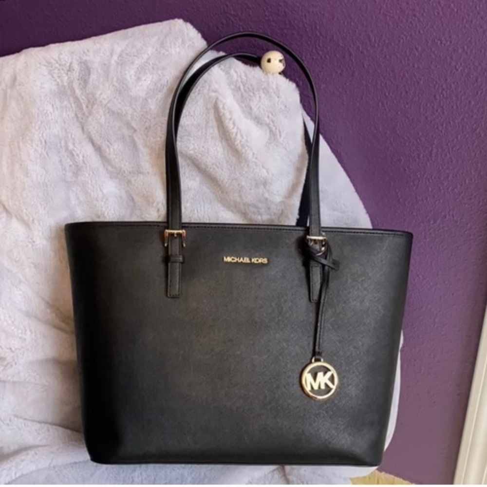 Michael Kors Large Leather Tote Bag